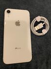 APPLE IPHONE XR UNLOCKED 128GB WHITE MINT CONDITION LOOKS GREAT ALL CARRIERS