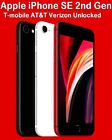Apple iPhone SE 2nd Gen 64|128|256GB 4G LTE 4.7 Verizon Unlocked T-Mobile AT&T